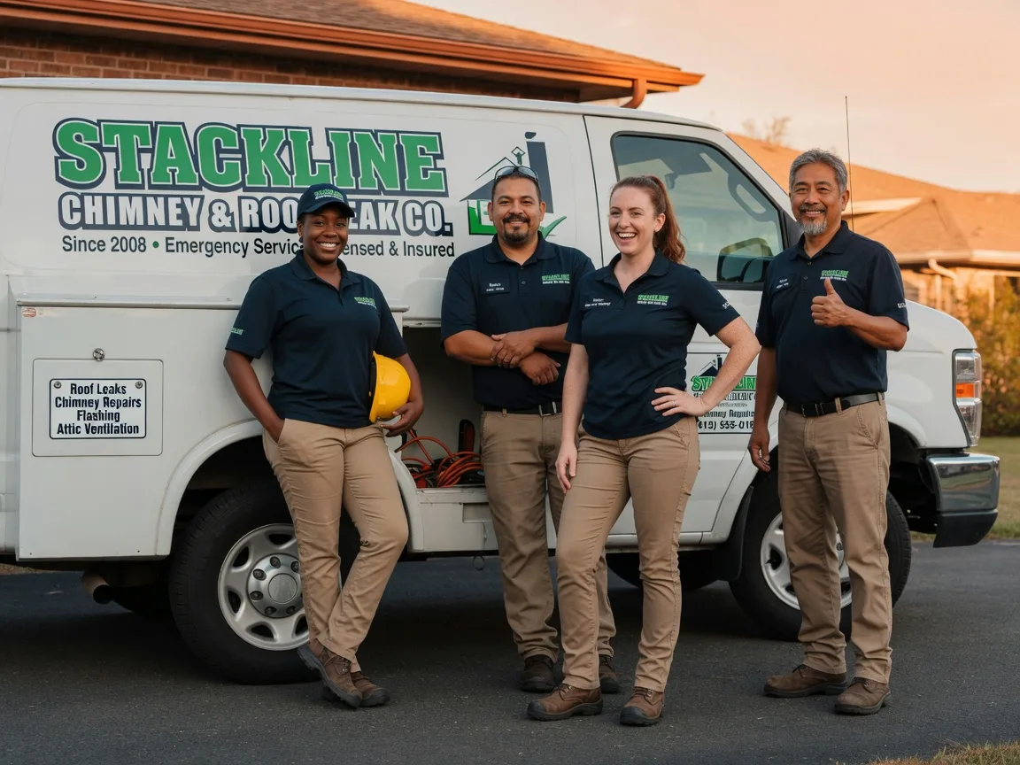 Chimney flashing repair company in Sobieski, WI